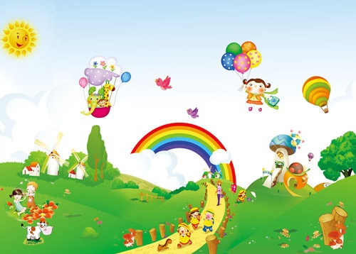 幼儿园布局地图首发 妈妈再也不担心我的成长