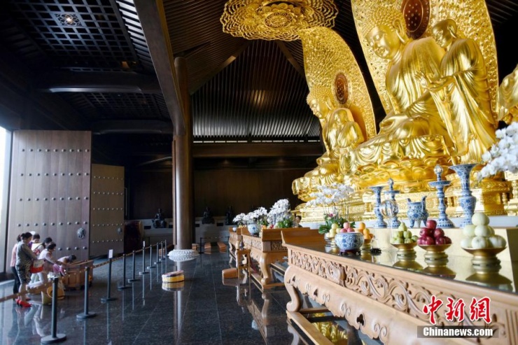 李嘉诚17亿港元捐建的慈山寺对预约公众开放