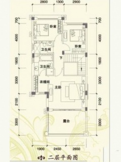 B1-1二层户型图