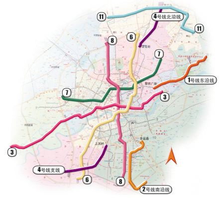 2022年前沈阳规划再建9条地铁线(图) --凤凰房