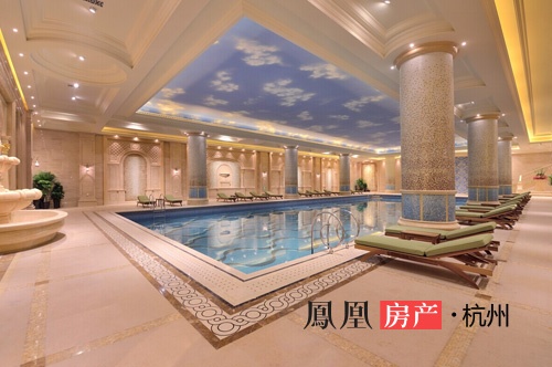 气质的室内泳池 刷破杭城天际线! --凤凰房产杭州
