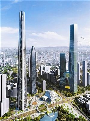 深未来第一高楼或达739米 或取名H700深圳塔