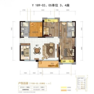 Y189-02、05单位3、4座
