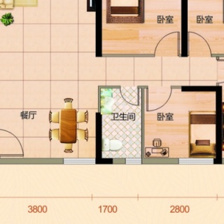 1/2/3/4号梯06户型