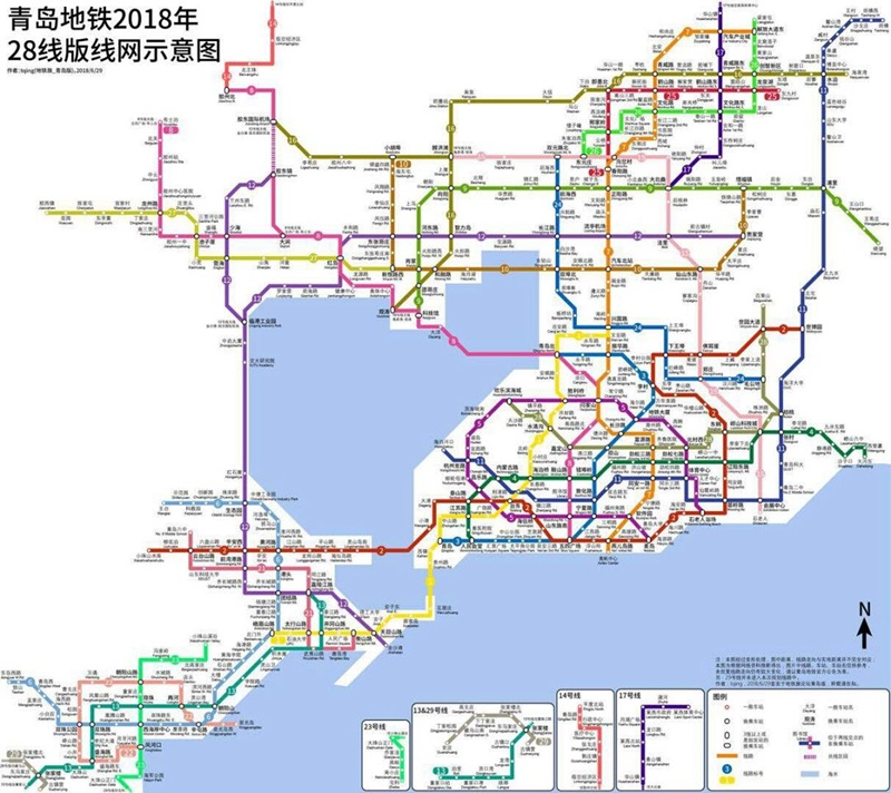 青岛西海岸9条地铁串联多个片区