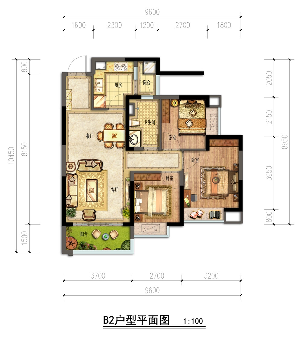 优筑天府城户型图