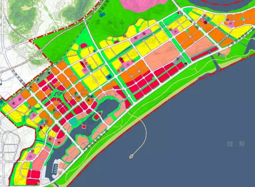 交通的便利大大提高了整个区的发展空间,滨海新区为阳江的重点建设