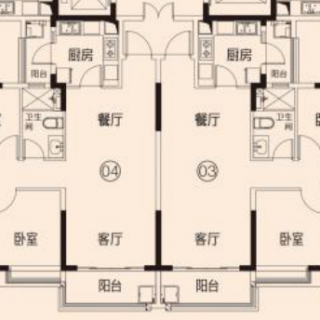 10栋1单元/15栋1单元03/04户型