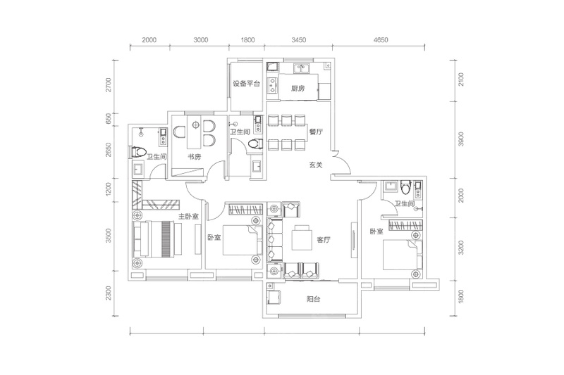 石家庄远洋·晟庭户型图,石家庄远洋·晟庭房型图