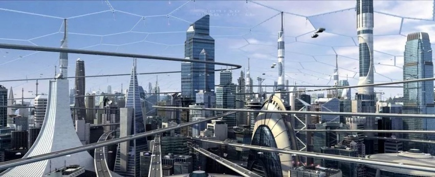 2080年的未来城市(图源网络)