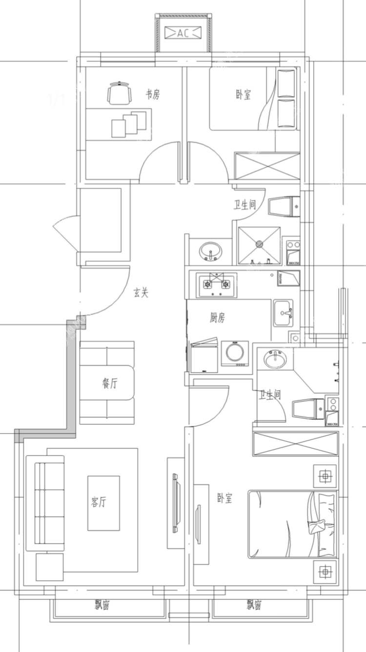 江山风华户型图