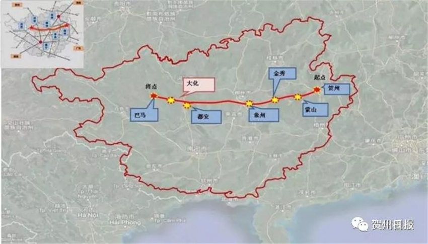 提前一年多时间 贺巴高速(钟山至昭平段)9月29日通车