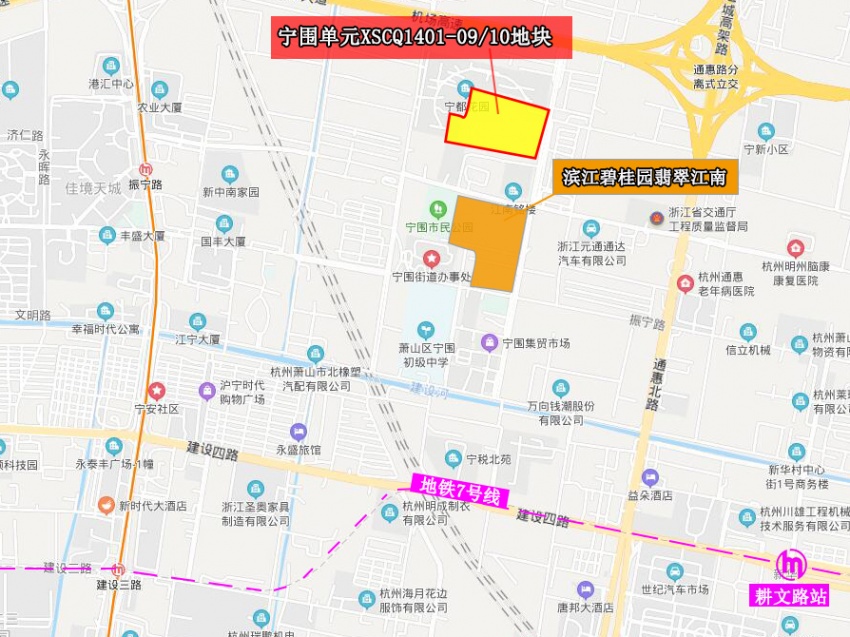 地块位于宁围街道的核心区域,周边有街道办事处,公园,学校,农贸市场等