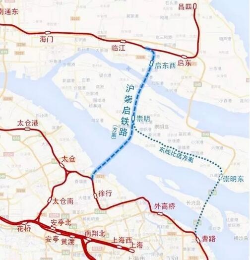 沪崇启城际铁路图片
