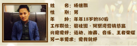 一份上节目的邀请函寄到了碧桂园营销总杨继鹏手中!