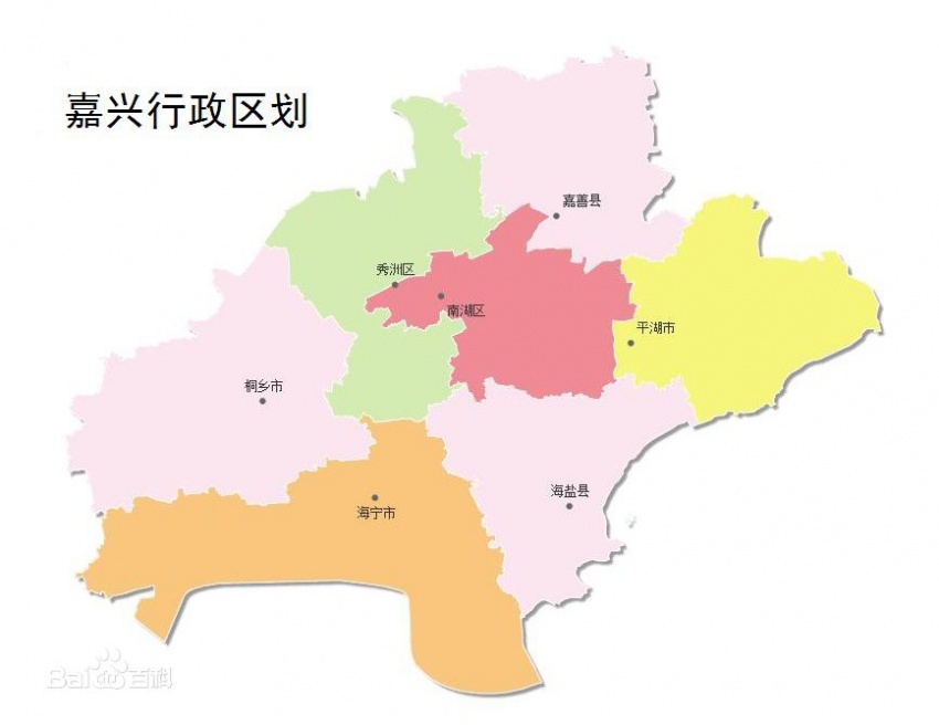 是一般意义上"今天我们去嘉兴玩"中的嘉兴南湖区和秀洲区,嘉兴市本级