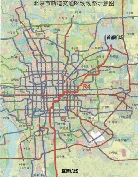 固安地铁规划图图片
