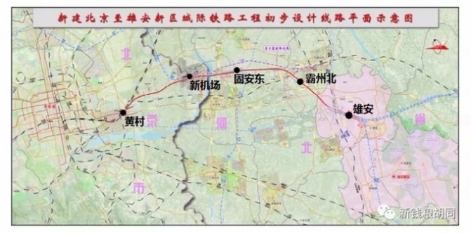 高高高铁盘 今天来说说京雄城际铁路