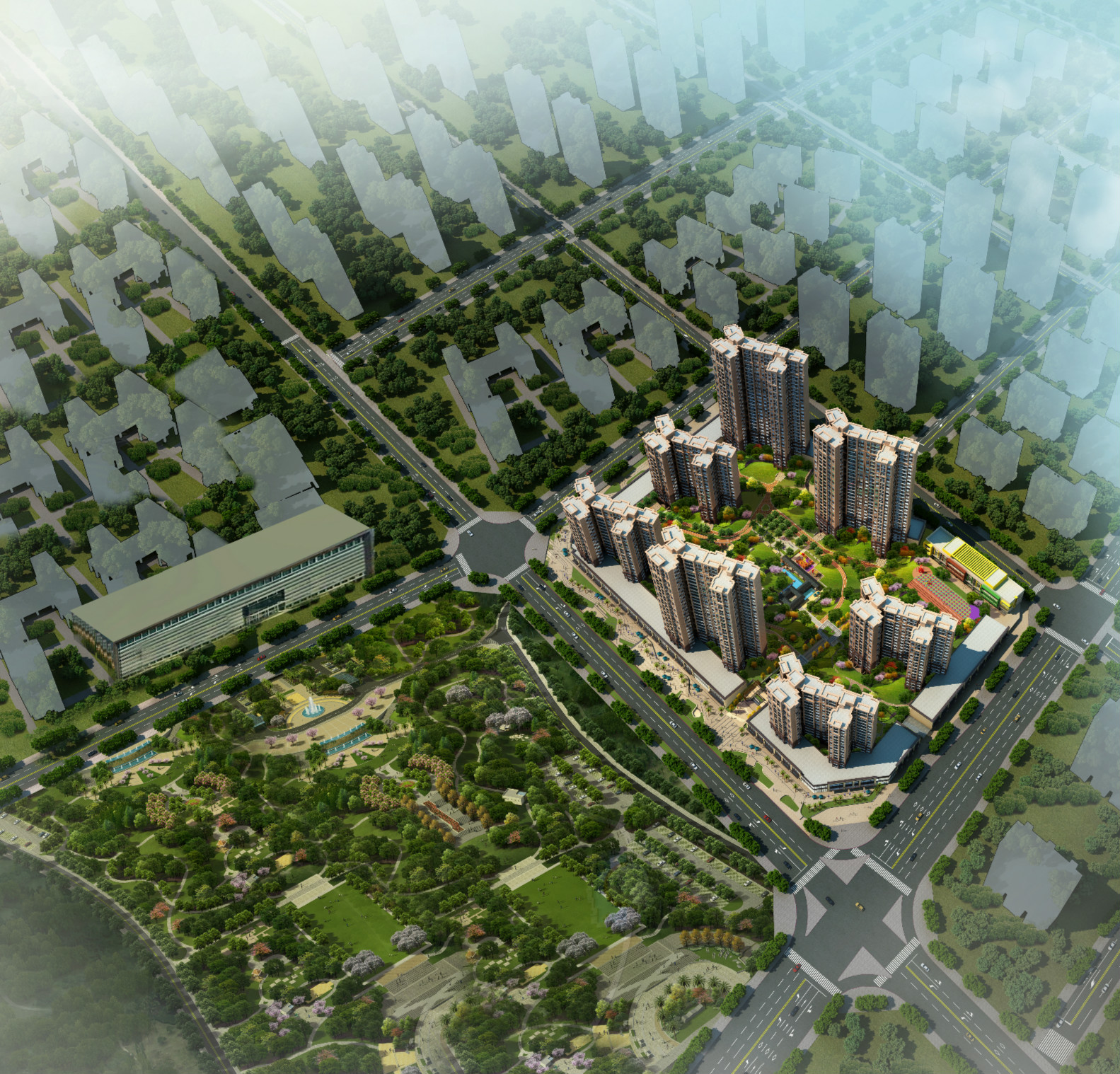 明源翡翠城图片,河源明源翡翠城样板间装修效果图,楼盘规划图,配套图