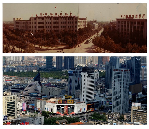改革开放40周年16组照片见证合肥蝶变