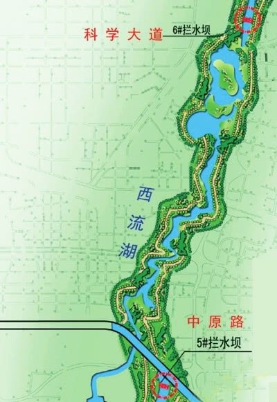 郑州北区贾鲁河规划图图片