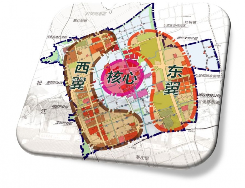 七宝"一核两翼"经济转型,万象企业中心助力发展