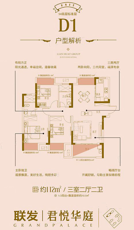 赣州联发君悦华庭户型图,赣州联发君悦华庭房型图,联发君悦华庭原始