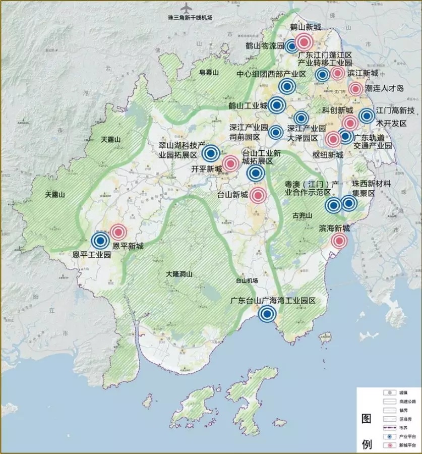 江門城市總體規劃公示!規劃限期至2035年