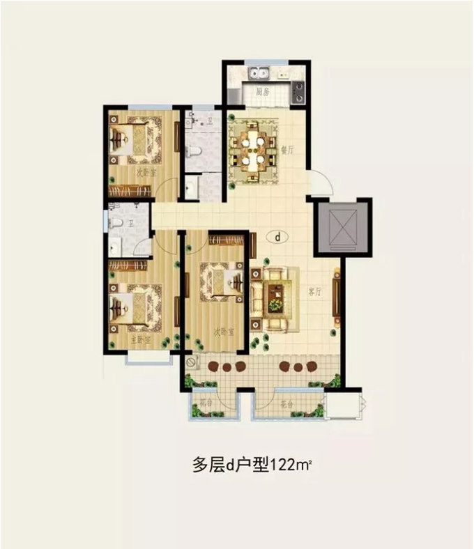 万城瑞府户型图