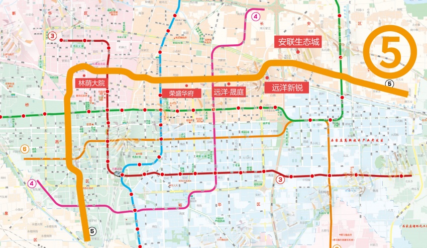地铁5号线规划 看有哪些可以抄底的沿线受益盘 ——凤凰网房产石家庄