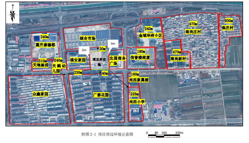 石家庄藁城万德华府拟建6栋住宅楼