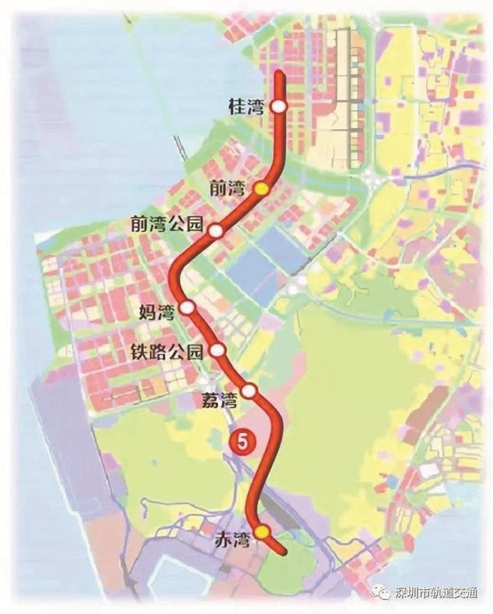 地铁5号线二期线路图图片