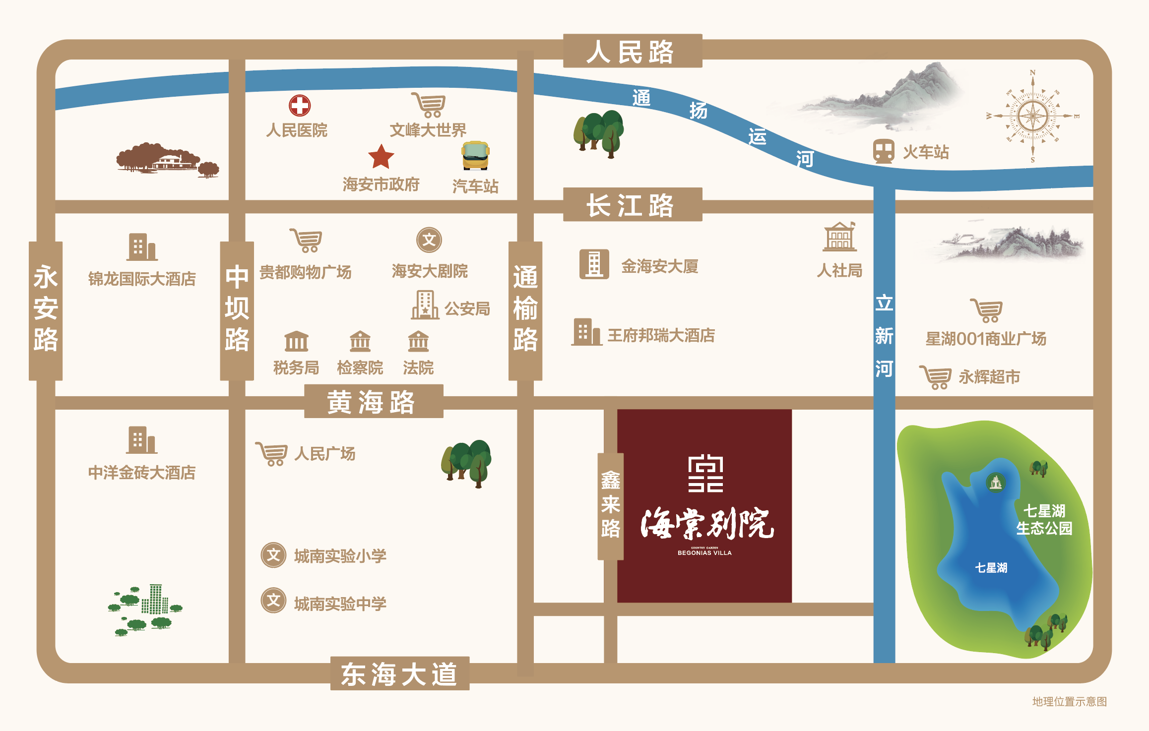 碧桂园海棠别院规划图2